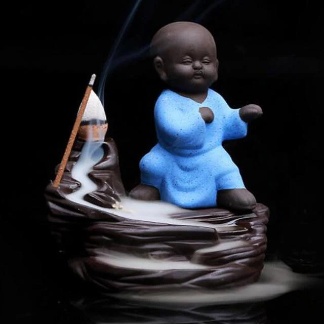 Backflow Buddha Incense Burner - Image 7