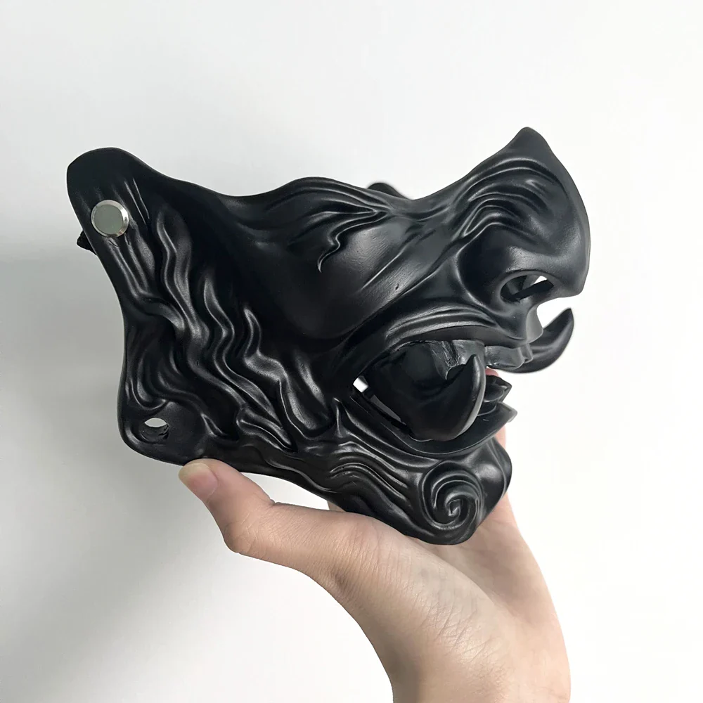 Demon Devil Oni Samurai Ghost Mask - Image 4