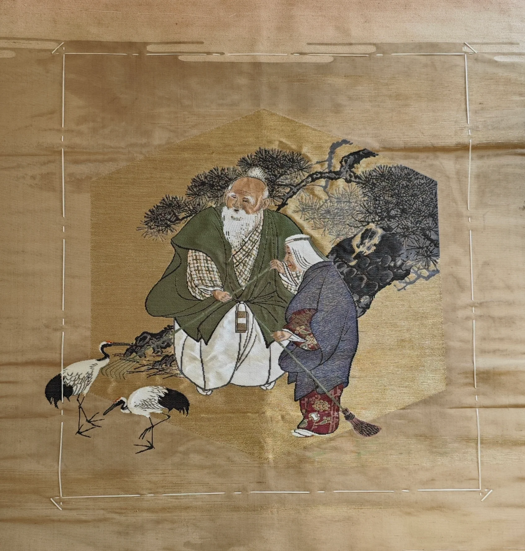 Exquisite Nishijin-ori Fabric Art - A Tapestry of Japanese Heritage - Image 3