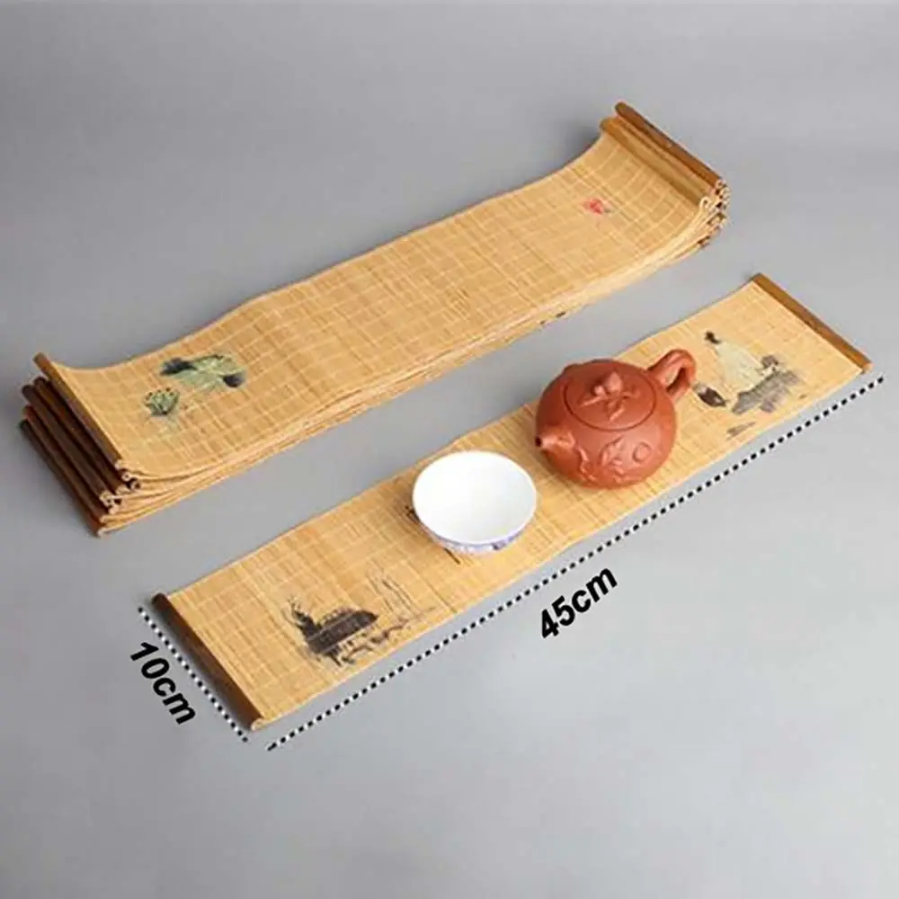 Handmade Bamboo Tea Mats - Image 19