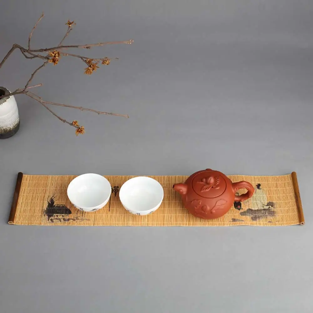 Handmade Bamboo Tea Mats - Image 2