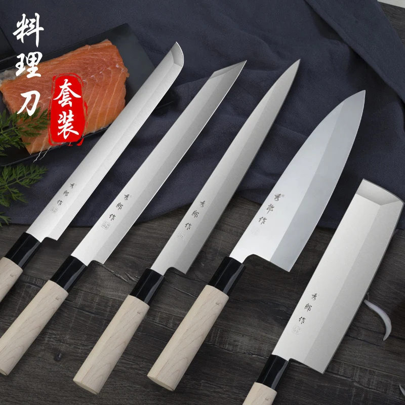 Japanese High Carbon Steel Kitchen Knife - Image 12