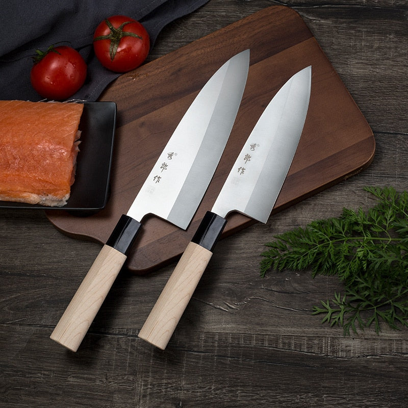 Japanese High Carbon Steel Kitchen Knife - Image 8