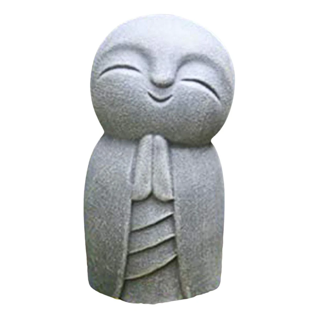 Japanese Jizo Garden Sculpture - Image 6