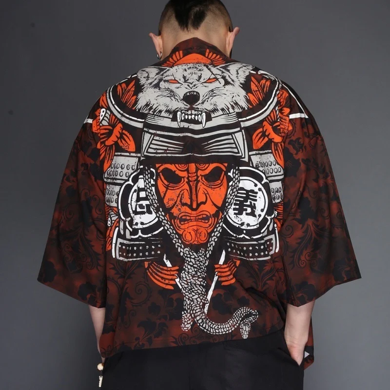 Japanese Modern Kimono Shirt - Image 23