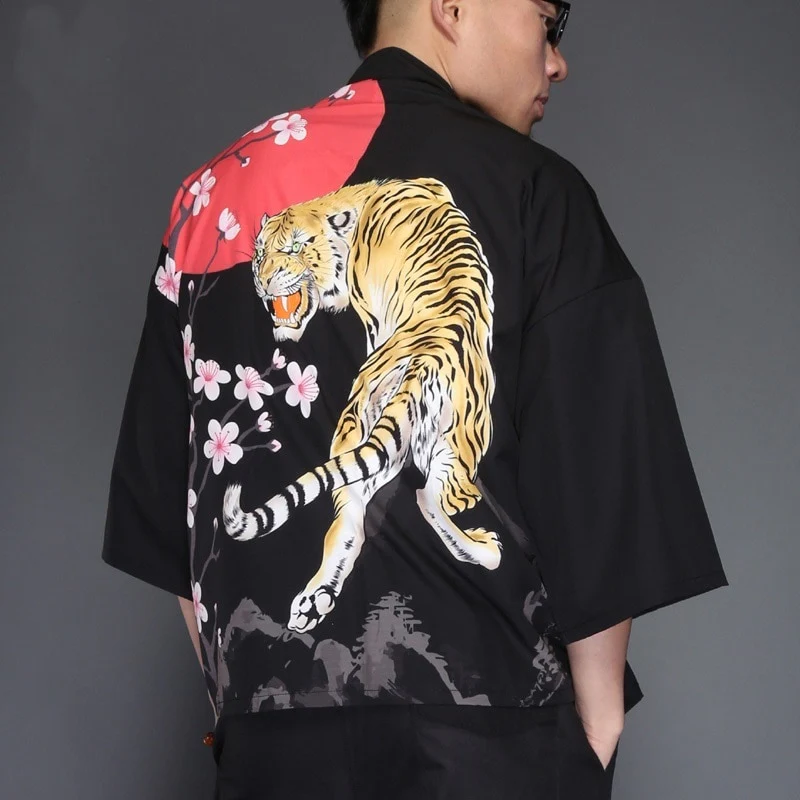 Japanese Modern Kimono Shirt - Image 3