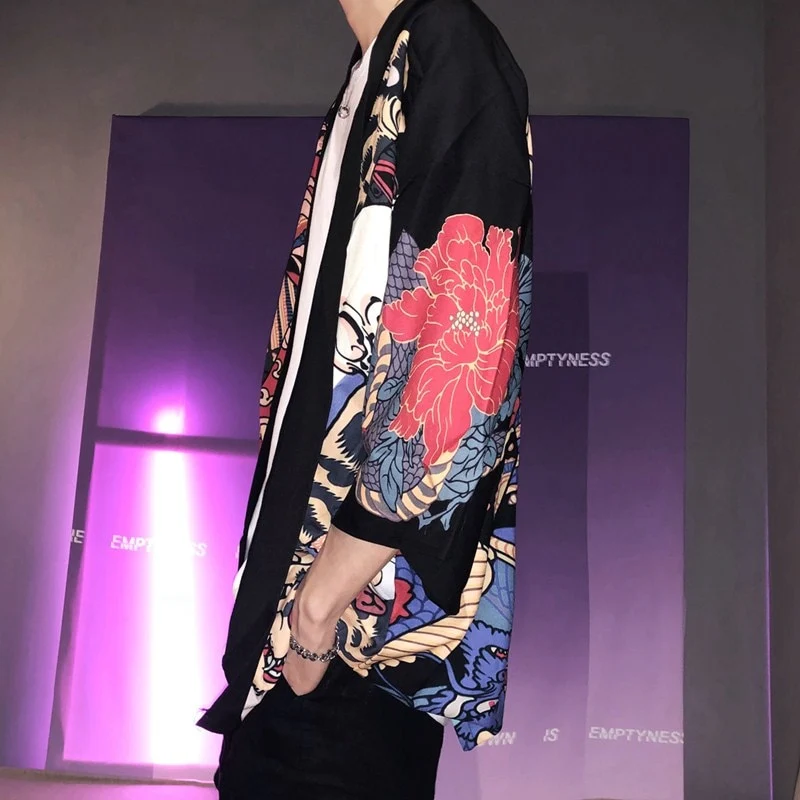 Japanese Modern Kimono Shirt - Image 39