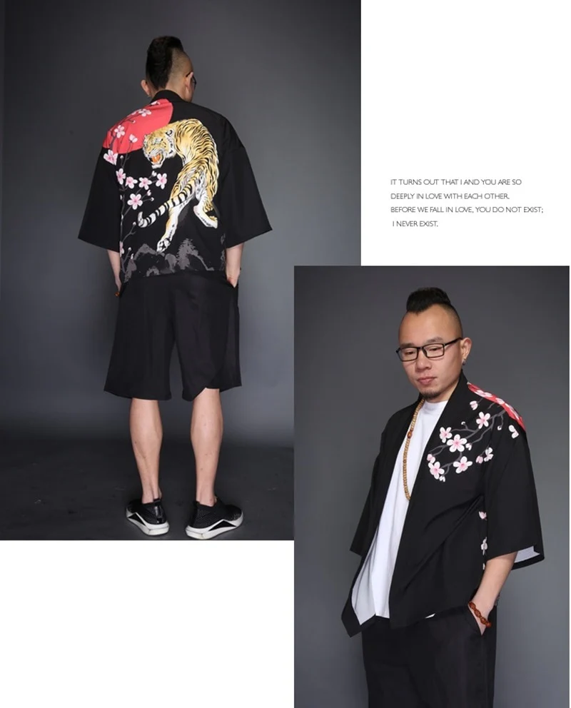 Japanese Modern Kimono Shirt - Image 51