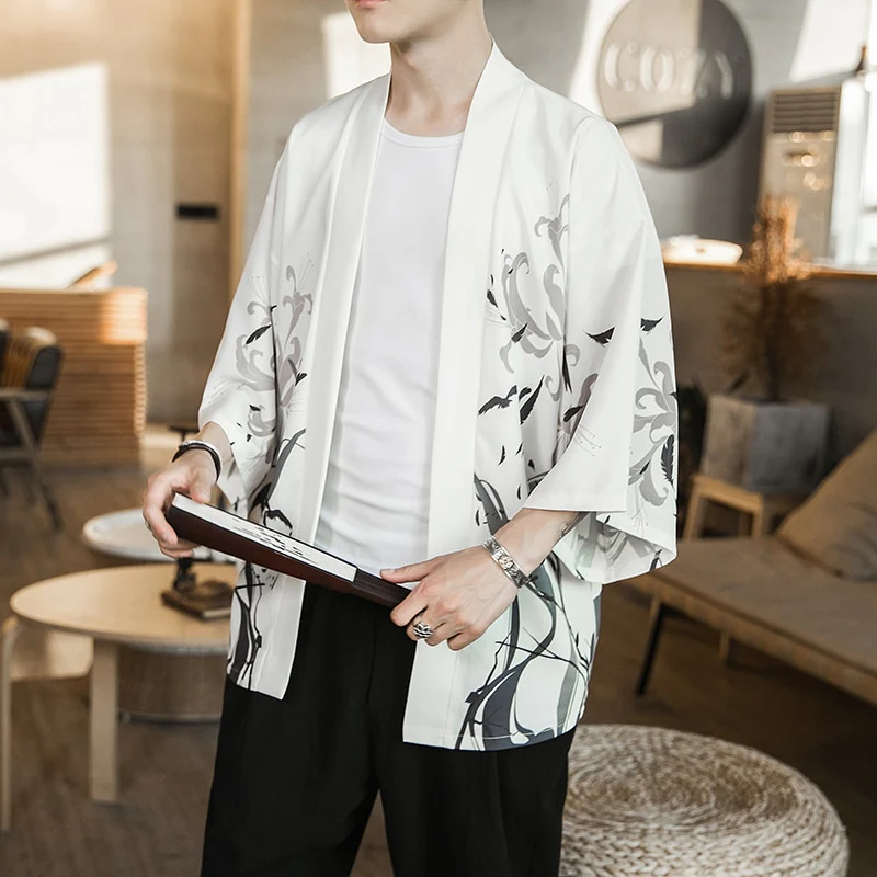 Japanese Modern Kimono Shirt - Image 54