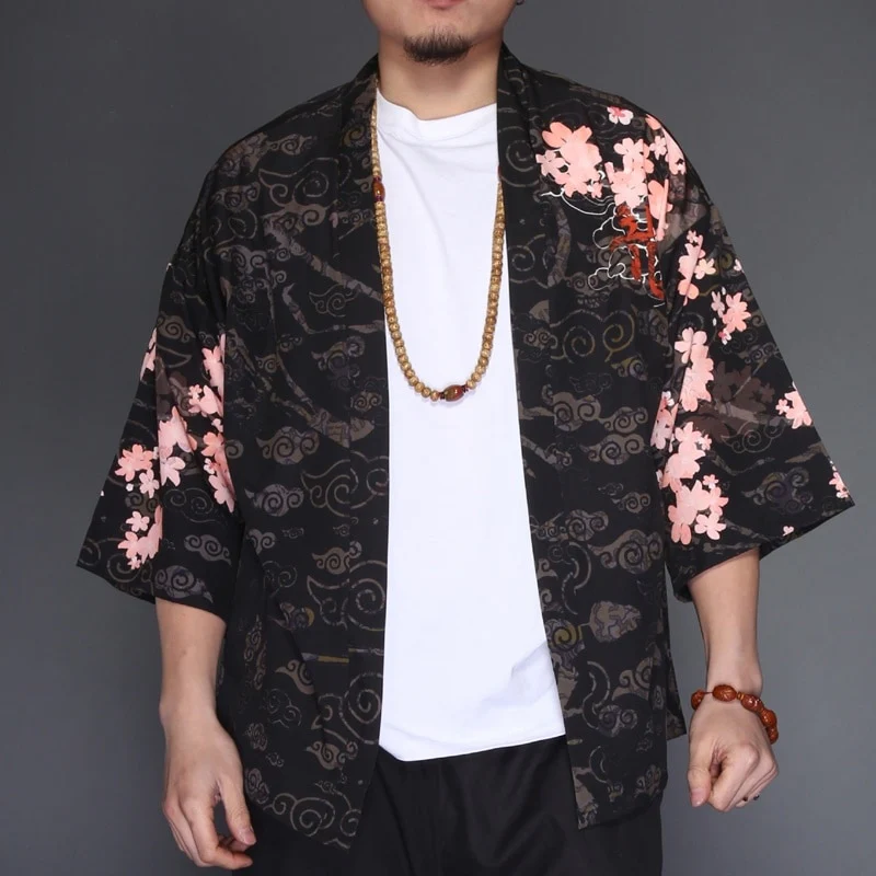 Japanese Modern Kimono Shirt - Image 59