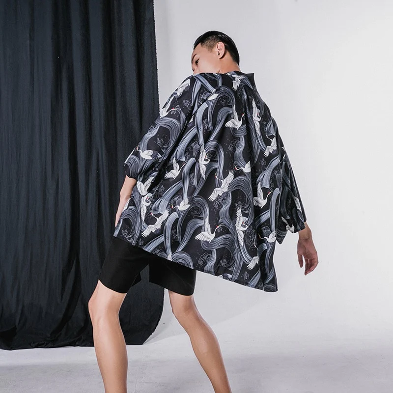 Japanese Modern Kimono Shirt - Image 62