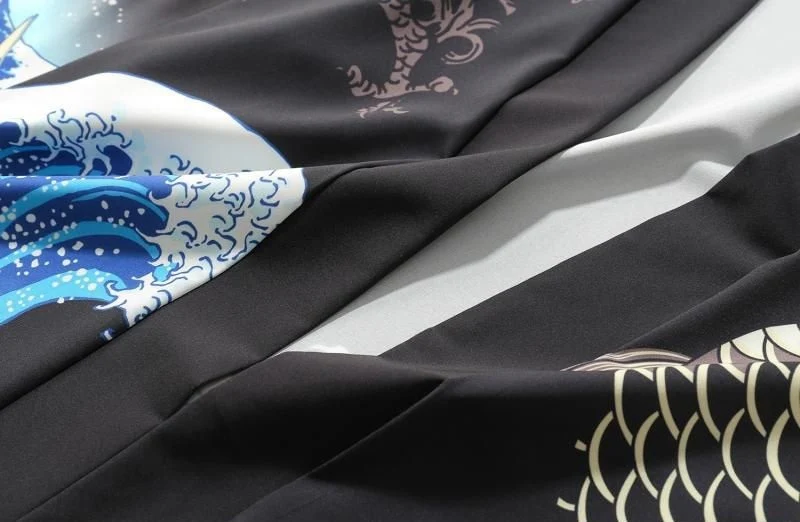 Japanese Modern Kimono Shirt - Image 78