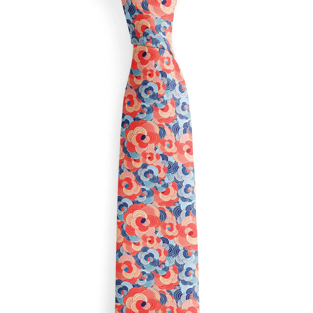 Japanese Ukiyoe Neck Tie - Image 8