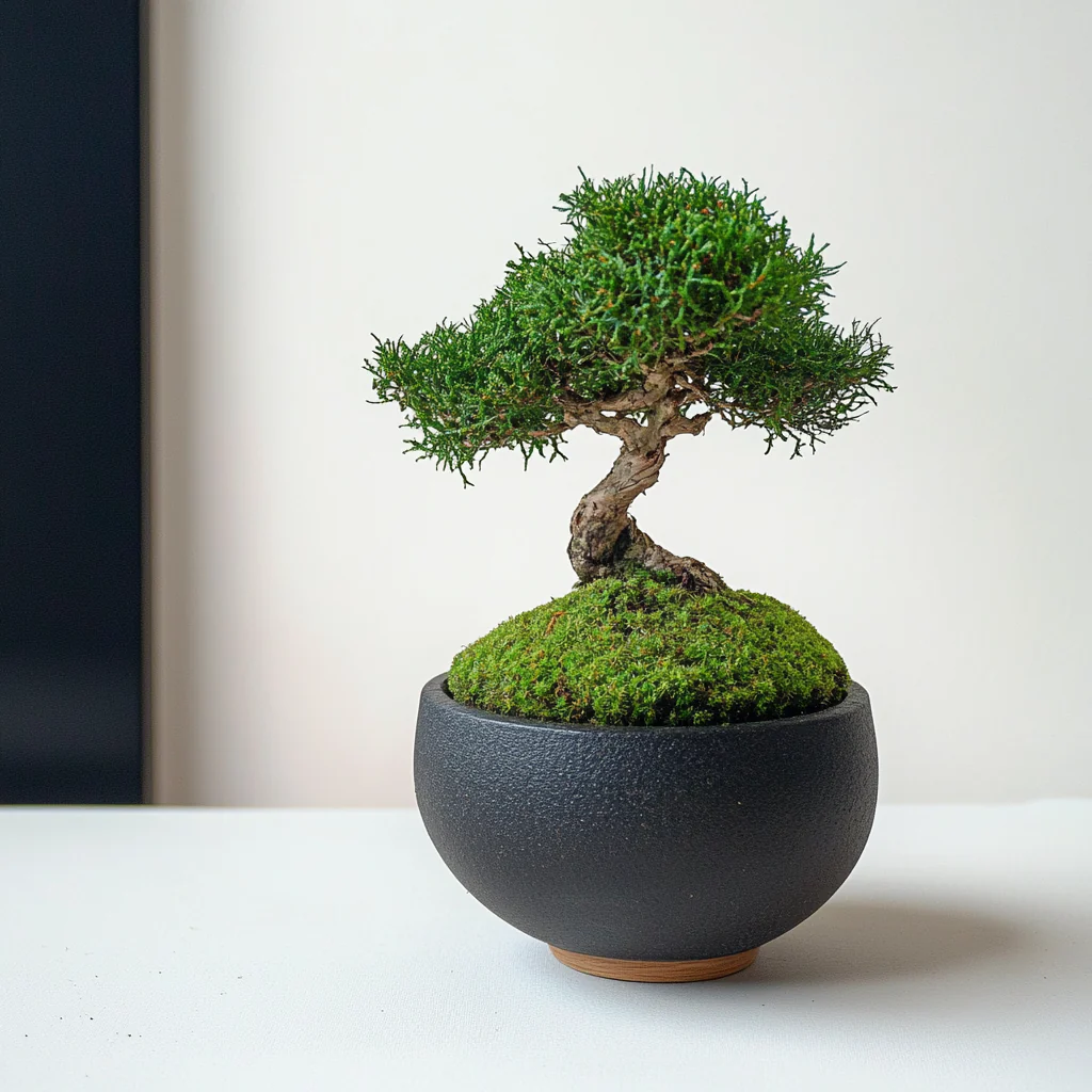 Juniper Bonsai Kokedama (Grown Bonsai) - Image 3