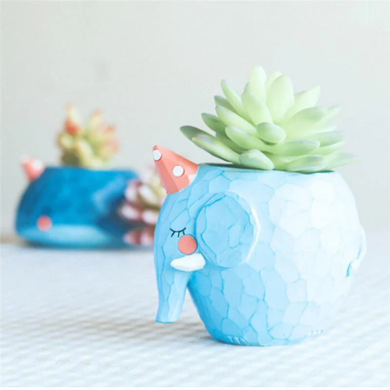 Kawaii Mini Animal Planter - Image 5