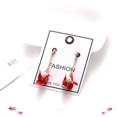 Kawaii Origami Crane Earrings - Image 10