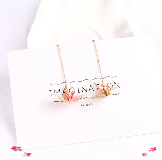 Kawaii Origami Crane Earrings - Image 16