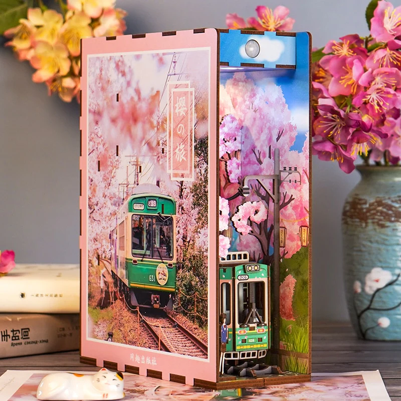 Sakura Station Book Nook DIY - Image 5