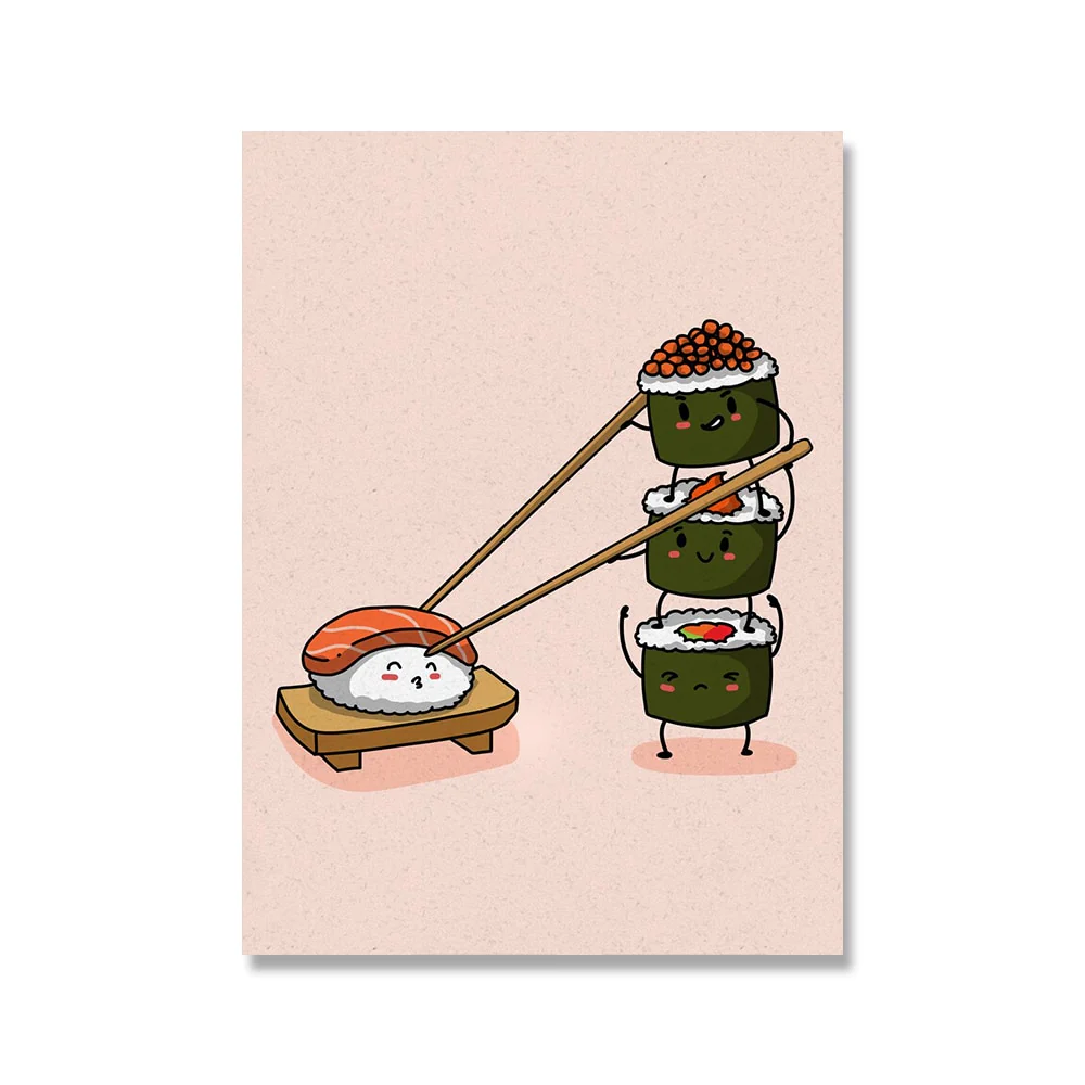 Sushi Fun Poster - Image 4