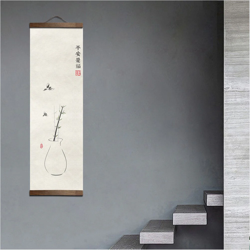 Traditional Japanese Ink Painting (Suibokuga) - Image 3