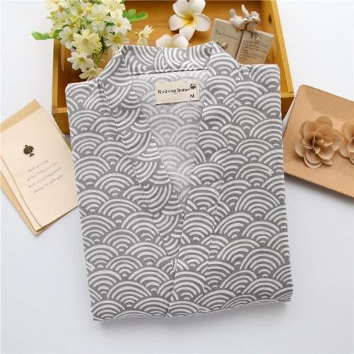 Traditional Japanese Pajamas Set - Image 3