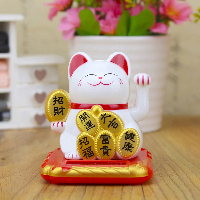 Waving Maneki Neko (Lucky Cat) - Image 3
