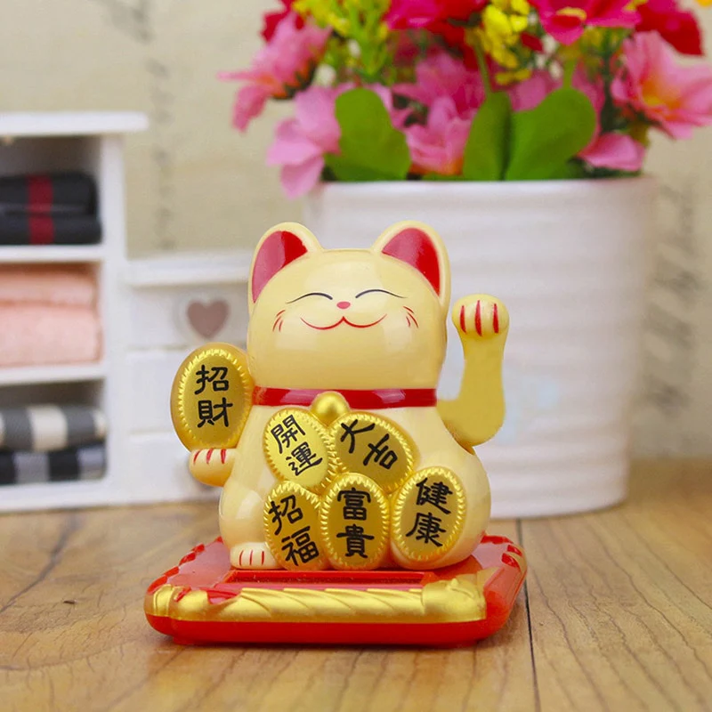 Waving Maneki Neko (Lucky Cat) - Image 4
