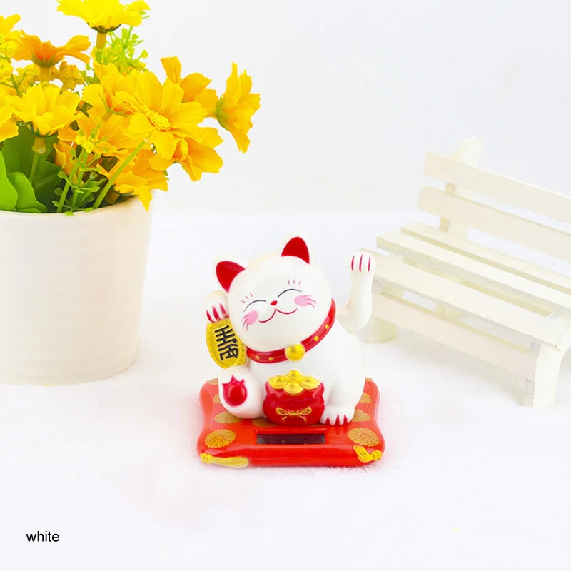 Waving Maneki Neko (Lucky Cat) - Image 5