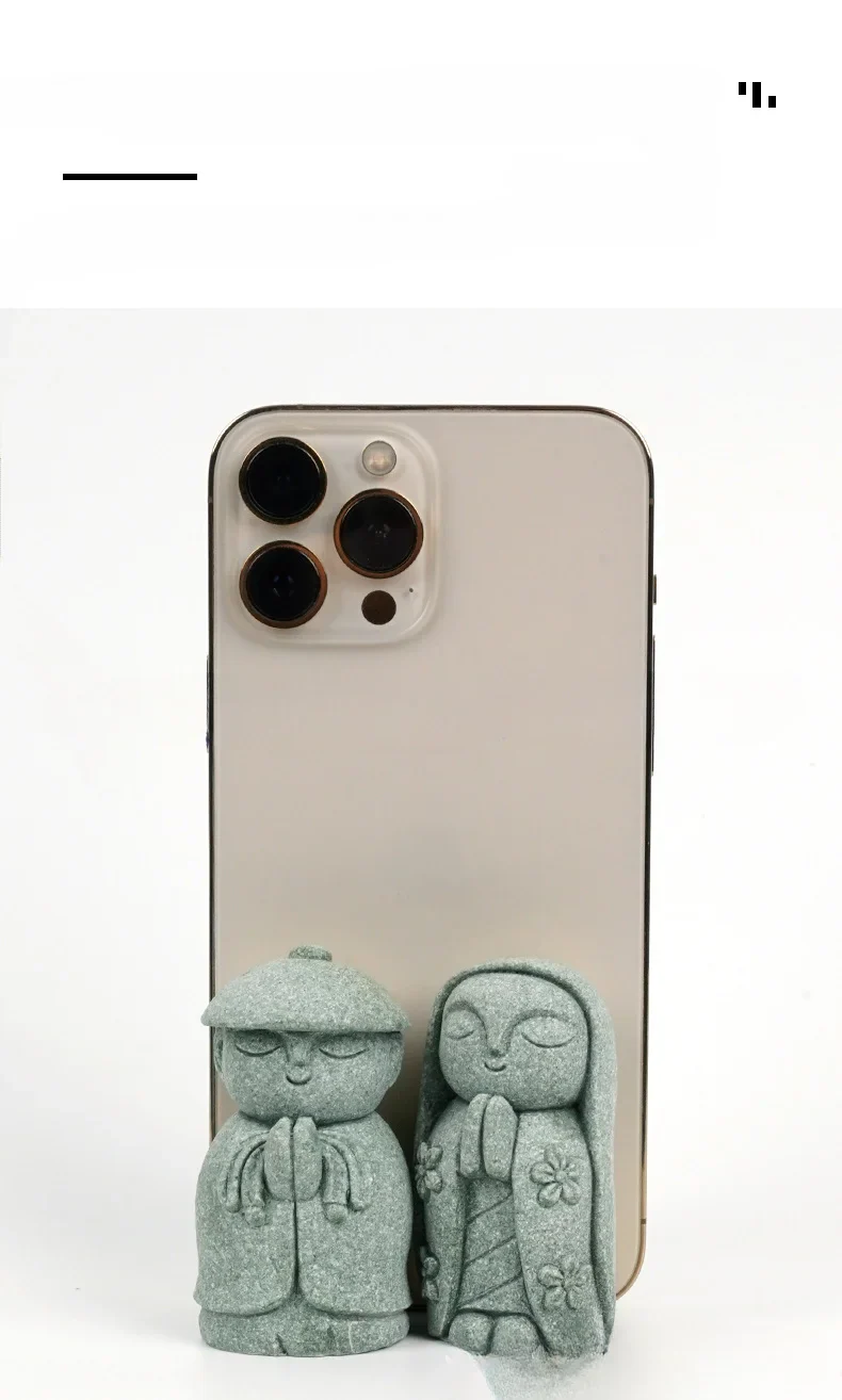 Zen Inspired Japanese Cute Little Monk Ornament - Image 20